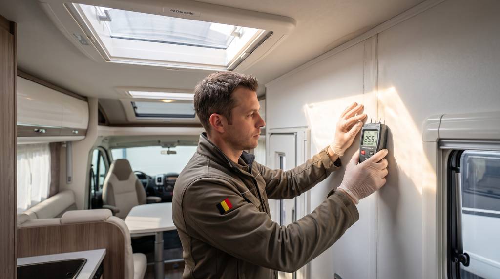 Service professionnel de rachat motorhome infiltration eau belgique cash