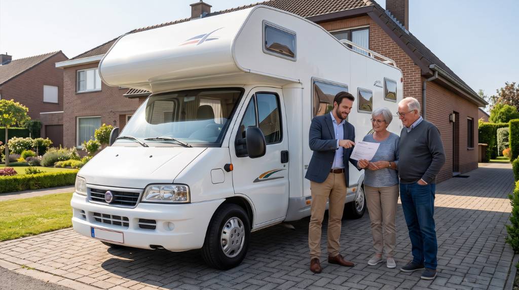 Service professionnel de rachat motorhome occasion ancien belgique cash