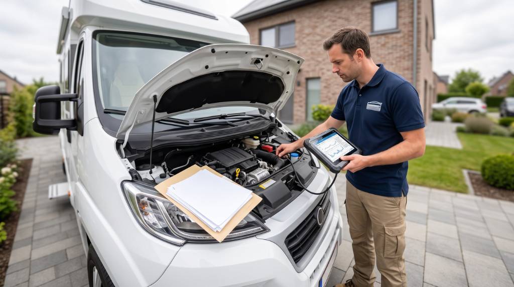 Service professionnel de rachat motorhome sans carnet entretien belgique cash