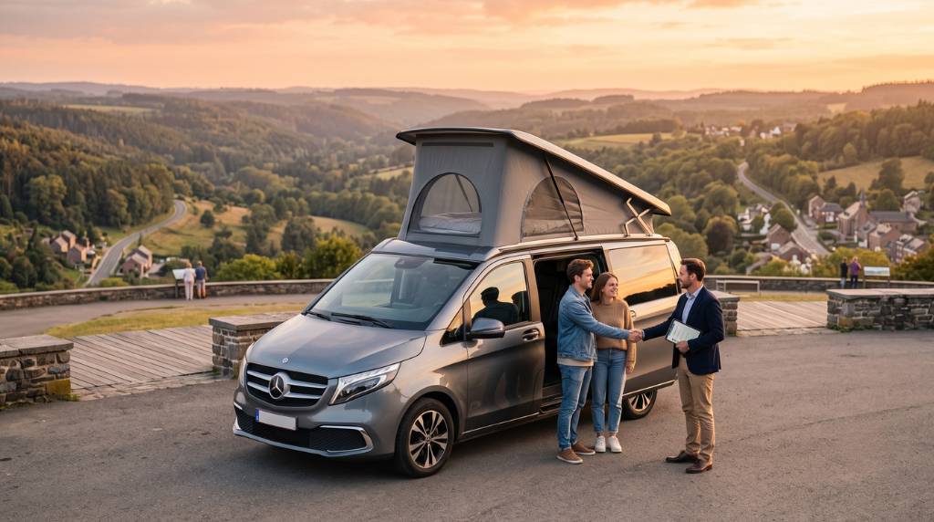 Service professionnel de rachat van amenage belgique fourgon compact cash